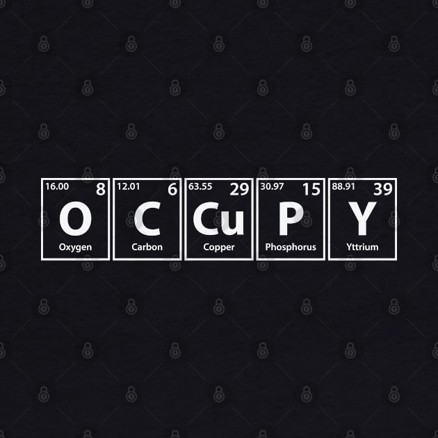 Occupy (O-C-Cu-P-Y) Periodic Elements Spelling by cerebrands